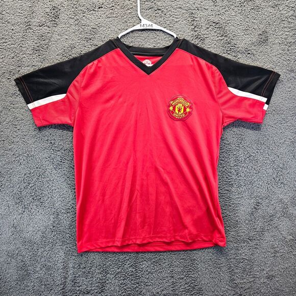 Manchester United Football Jersey Shirt Mens Size‎ Small Red - Picture 1 of 10